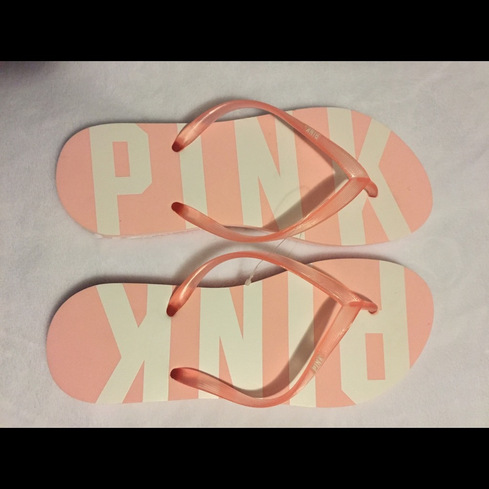 Victoria's Secret Pink flip flops NWOT